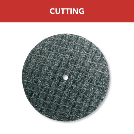 Dremel 1-1/4 in. D X 1/8 in. Fiberglass Metal Cut-Off Wheel 5 pc