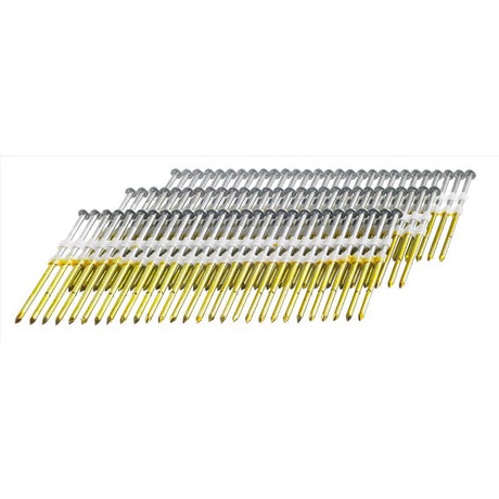 Senco 3-1/2 in. L X 16 Ga. Angled Strip Hot-Dip Galvanized Framing Nails 20 deg 2,500 pk