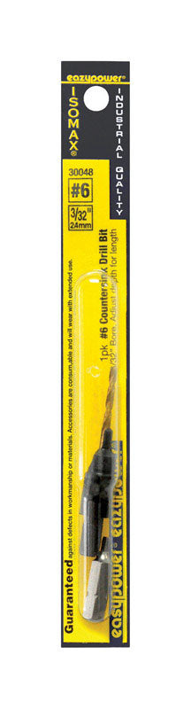 Eazypower Isomax 3/32 in. X 3/32 inch  D Titanium Countersink Countersink Bit 1 pc