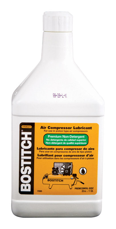 Bostitch Air Compressor Lubricating Oil 32 oz Bottle 1 pc
