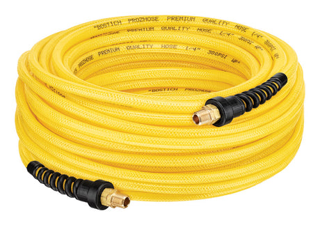 Bostitch ProzHoze 100 ft. L Polyurethane Air Hose 300 psi Yellow