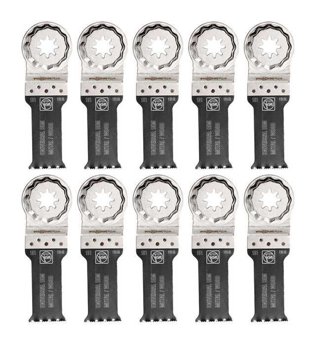 Fein StarlockPlus 1-1/8 in. X 2 in. L Bi-Metal Saw Blade Set 10 pk