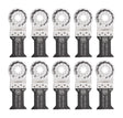Fein Starlock 1-3/8 in. X 2 in. L Bi-Metal Saw Blade Set 10 pk
