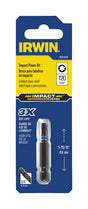 Irwin Impact Performance Series Torx T20 X 1-15/16 in. L Power Bit S2 Tool Steel 1 pk