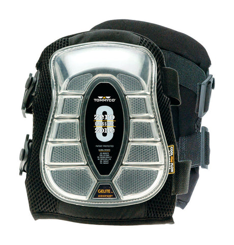 Tommyco GELite 6 in. L X 3.5 in. W Gel Knee Pads Black