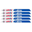 LENOX METALWOLF 12 in. Bi-Metal WAVE EDGE Reciprocating Saw Blade 14 TPI 5 pk