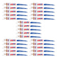 LENOX LUMBERWOLF 6 in. Bi-Metal Reciprocating Saw Blade 6 TPI 25 pk