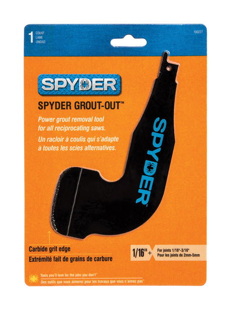 Spyder Grout-Out 5 3/4 in. Carbide Grit Reciprocating Saw Blade 1 pk