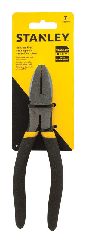 Stanley 7 in. Steel Linesman Pliers