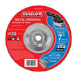 Diablo 7 in. D X 5/8-11 in. Aluminum Oxide Metal Grinding Disc 1 pc