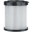 DeWalt 6 in. L X 4.5 in. W Wet/Dry Vac HEPA Replacement Filter 1 pc