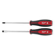 Milwaukee Phillips/Slotted Demolition Screwdriver Set 2 pc