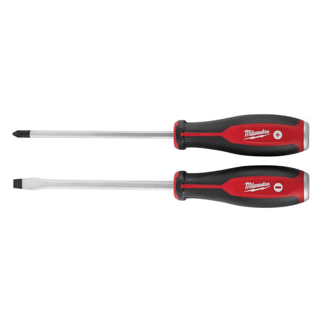 Milwaukee Phillips/Slotted Demolition Screwdriver Set 2 pc