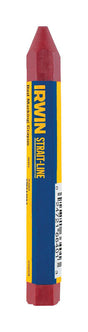 Irwin Strait-Line 4 oz Standard Marking Chalk Red 1 pk