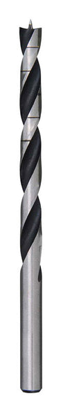 Milwaukee 1/8 in. X 2-3/4 in. L High Speed Steel Brad Point Bits Drill Bit Round Shank 1 pc