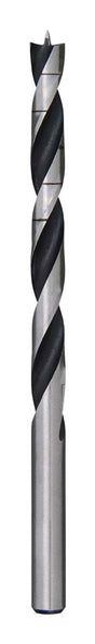 Milwaukee 3/8 in. X 5 in. L High Speed Steel Brad Point Bits Drill Bit Round Shank 1 pc