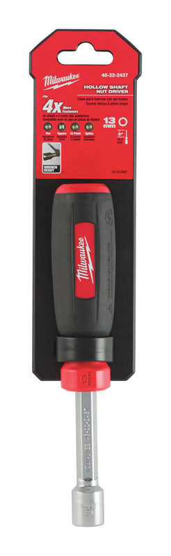 Milwaukee 13 mm Metric Hollow Shaft Nut Driver 7 in. L 1 pc