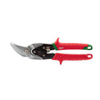 Milwaukee 10 in. Forged Alloy Steel Right Serrated Offset Aviation Snips 22 Ga. 1 pk