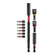 Milwaukee Shockwave Phillips/Square Recess/Torx Impact Insert Bit and Bit Holder Set Steel 10 pc