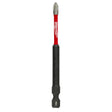 Milwaukee Shockwave Phillips #1 X 3-1/2 in. L Impact Power Bit Steel 1 pc
