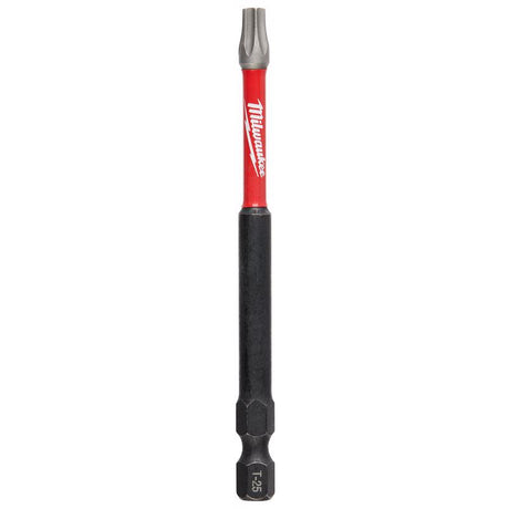 Milwaukee Shockwave Torx T25 X 3-1/2 in. L Impact Power Bit Steel 1 pc