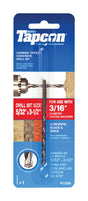 Tapcon 5/32 in. X 3-1/2 in. L Carbide Tipped Masonry Drill Bit Straight Shank 1 pk