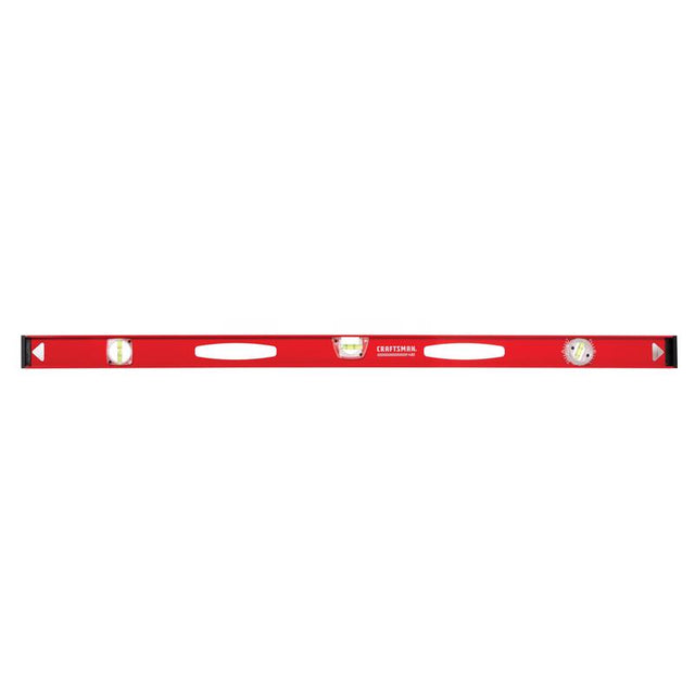 Craftsman 48 in. Aluminum Magnetic I-Beam Level 3 vial