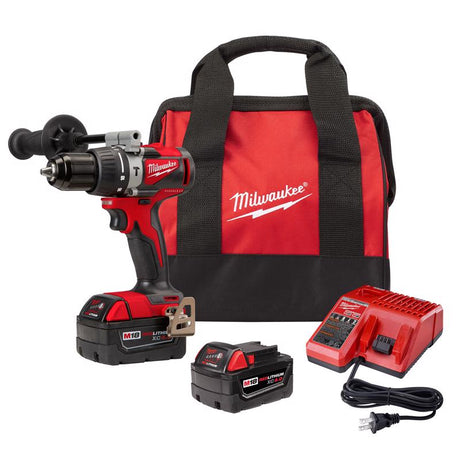 Milwaukee M18 1/2 in. Brushless Cordless Hammer Drill Kit (Battery & Charger)