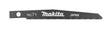 Makita 4 in. Carbon Steel Reciprocating Saw Blade 24 TPI 5 pk