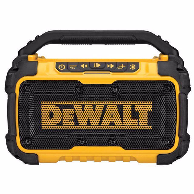 DeWalt 20V MAX DCR010 Lithium-Ion Jobsite Bluetooth Speaker 1 pc