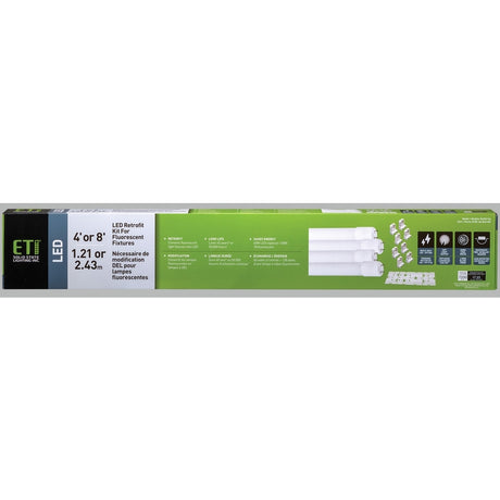 ETI LED Retrofit Kit 48 in. Tube Retrofit Kit 4 pk