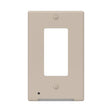 Westek LumiCover Almond 1 gang Plastic Decorator Nightlight Wall Plate 1 pk