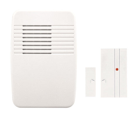 Heath Zenith White Plastic Door/Window Entry Alert