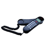 Home Plus 1 Handle Analog Telephone Black