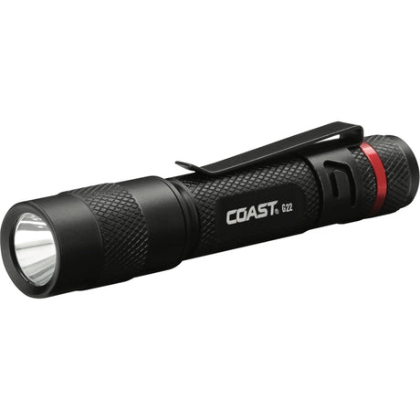 Coast G22 100 lm Black LED Flashlight AAA Battery