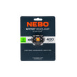 NEBO Mycro 400 lm Black LED Head Lamp