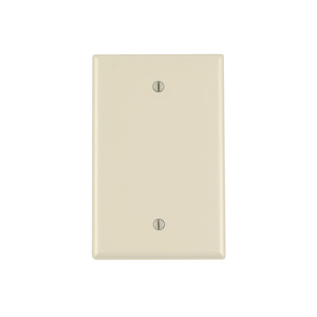 Leviton Ivory 1 gang Nylon Blank Wall Plate 1 pk