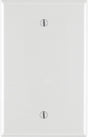 Leviton White 1 gang Nylon Blank Wall Plate 1 pk