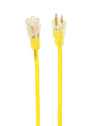 Yellow Jacket Outdoor 100 ft. L Yellow Extension Cord 14/3 SJTW