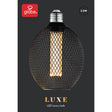 Globe Electric Luxe G40 E26 (Medium) Filament LED Bulb Amber Soft White 40 Watt Equivalence 1 pk
