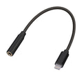 Fabcordz Black Adapter Lightning Audio Adapter For Universal