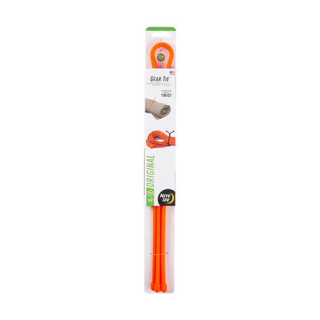 Nite Ize Gear Tie 32 in. L Orange Twist Ties 2 pk