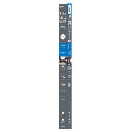 Feit General Purpose Daylight Deluxe 21 in. Bi-Pin Linear LED Linear Lamp 13 Watt Equivalence 1 pk