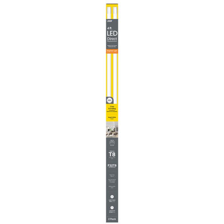 Feit LED Linear General Purpose Bright White 48 in. Bi-pin Linear LED Linear Lamp 32 Watt Equivalenc
