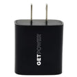 GetPower Black USB PD Charger For Universal