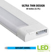 ETI 40 in. L White Plug-In LED Under Cabinet Light Strip 1050 lm
