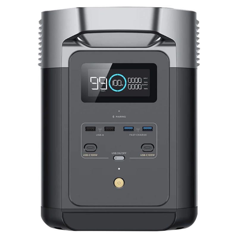 EcoFlow Delta 2 1024 W 1024 W Solar and Battery Portable Portable Power Station