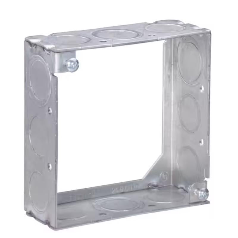 Southwire Old Work Square Steel Box Extension Ring