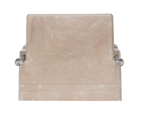 Allied Moulded FiberglassBox 20-1/2 cu in Rectangle Fiberglass 1 gang Outlet Box Off White