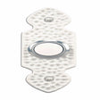 Heath Zenith White Metal Wired Pushbutton Doorbell